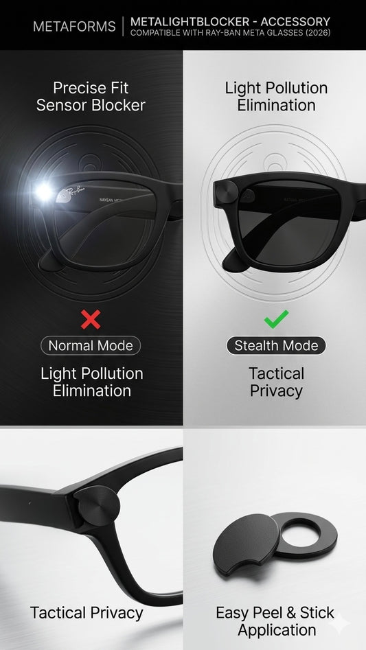 Meta Glasses Light Blocker