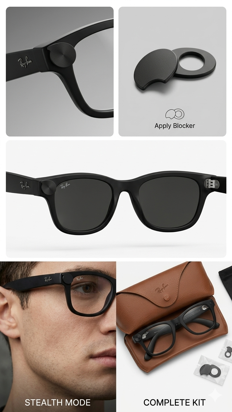 Light Blocker For Smart Glasses